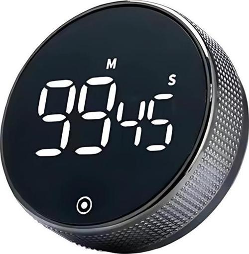 Heyo Rotation Countdown Manyetik Dijital Zamanlayıcı Saat Geri Sayım Cihazı Kronometre Cihazı