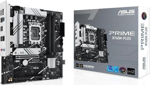 Prime B760M-PLUS DDR5 7200mhz (OC) RGB M.2 1700p mATX Anakart