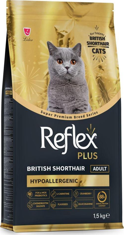 Plus British Shorthair Yetişkin Kedi Maması 1.5 Kg
