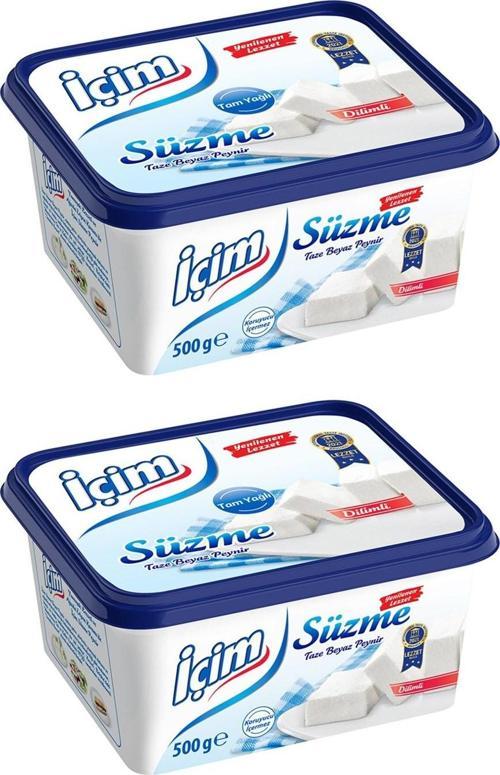 Süzme Beyaz Peynir 500 gr x 2 Adet