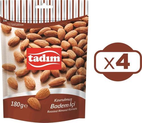 Kavurulmuş Badem İçi 180 G x 4 Adet