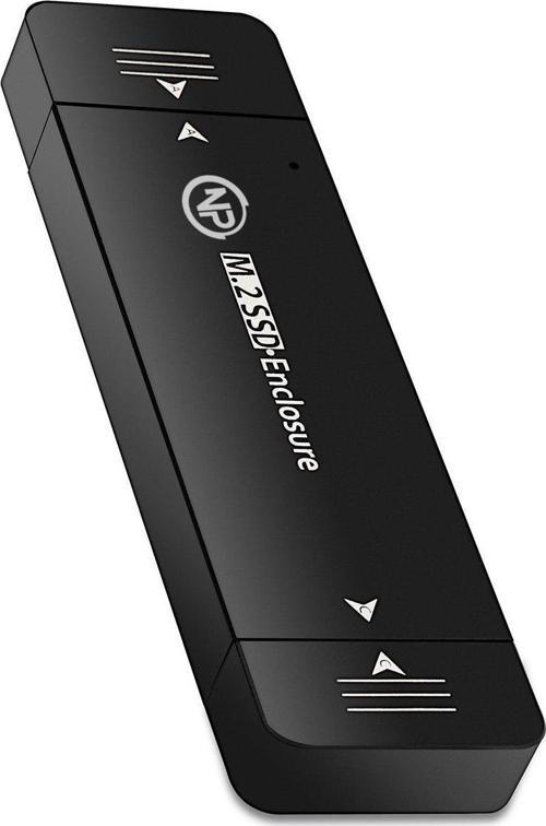 DK01 NVMe M.2 USB-A/Type-C Kablosuz Taşınabilir Harici SSD için Boş Kutu