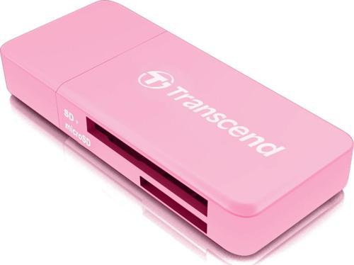 TS-RDF5R SD/microSD USB 3.1 Kart Okuyucu Pembe