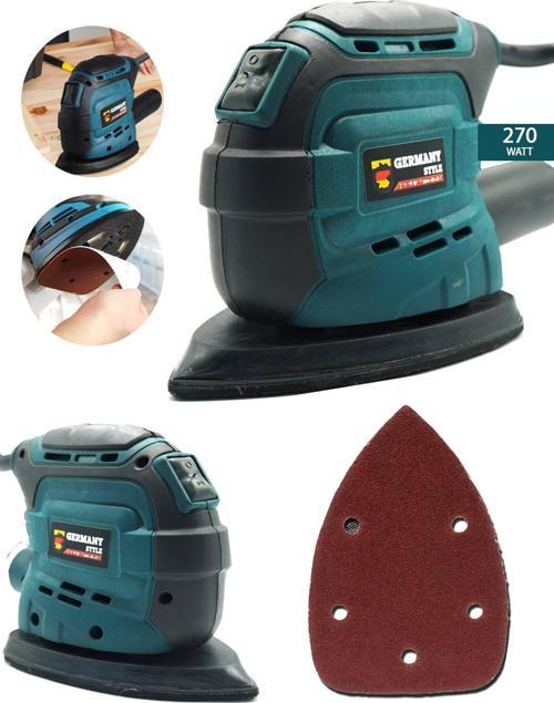 Alman -MS580 Elektrikli Üçgen Zımpara Makinesi 13000 Rpm