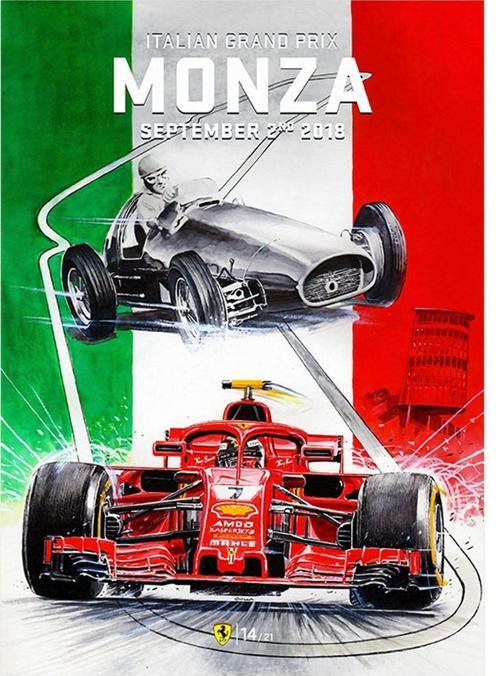 Formula 1 Monza Pisti Hediyelik Mdf Tablo 35Cm X50Cm