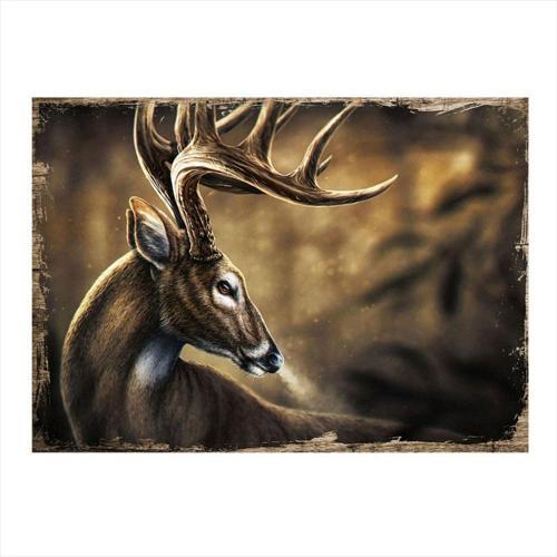 Güzel Geyik Tasarım Mdf Tablo 50Cmx 70Cm
