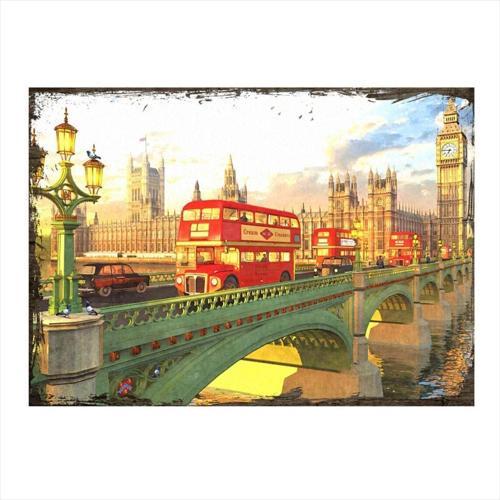 Londra Big Bang Art Mdf Tablo 50Cmx 70Cm