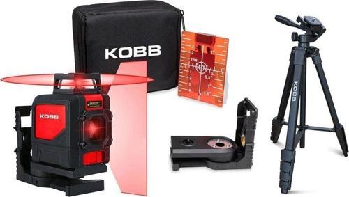 Lazer Distomat Yatay 360° Ve Dikey Otomatik Hizalamalı Kırmızı Çapraz Çizgi Kbl30Rtp 30 Mt +