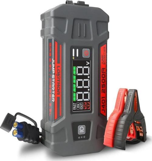 J401 12V 2500Amp Li-Polimer Akıllı Akü Takviye Powerbank Led Lamba