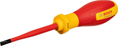 Profesyonel İzoleli 1000 Volt Sl 5.5 X 100 Mm Tornavida (1600A02Nc3)
