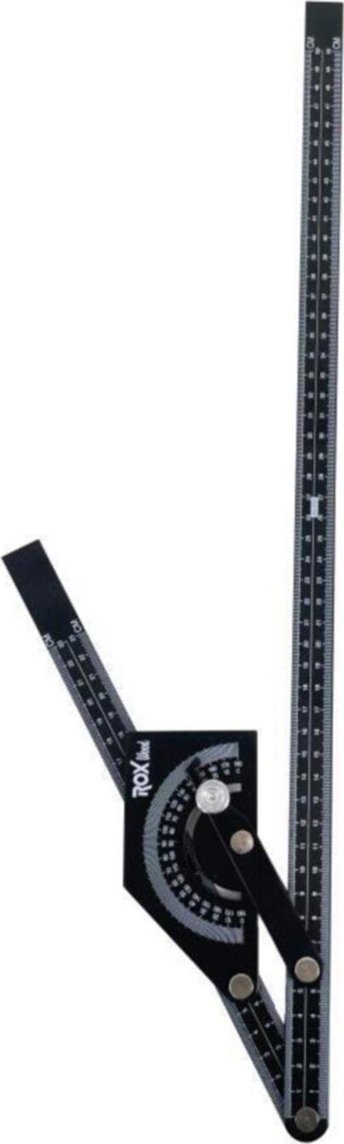 0102 Çok Fonksiyonlu Dereceli Gönye Iletki 23Cm X 50Cm
