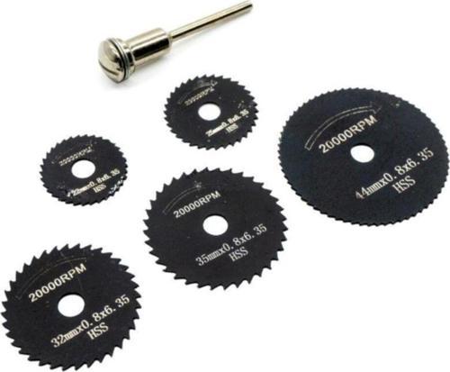 1530088 Hss Gravür Makinası Mini Testere Seti 6 Parça