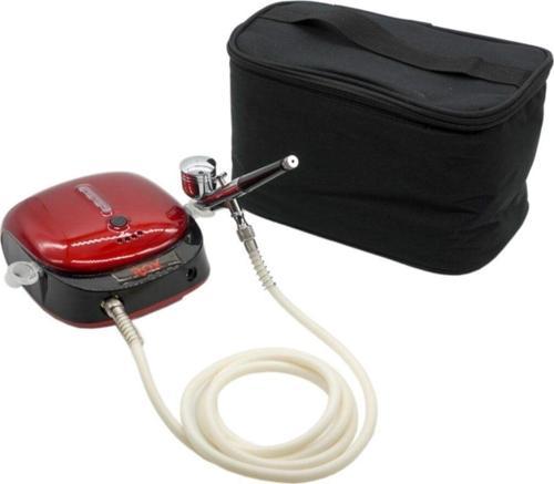 Rox 0066 Akülü Airbrush Kompresör Mini Boya Tabancası Seti
