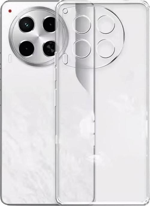 Tecno Camon 30 Kılıf Silikon Şeffaf Arka Kapak