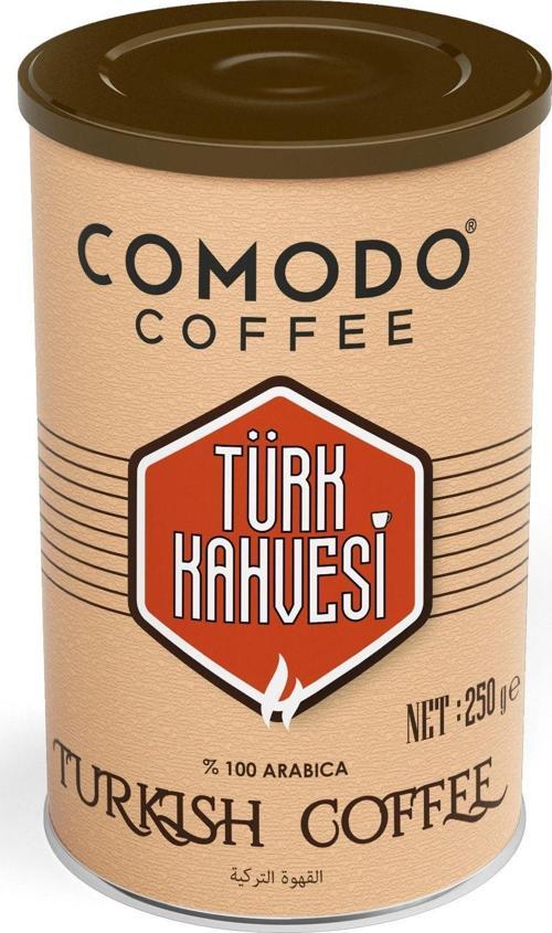 Orta Kavrum Türk Kahvesi 250G Metal Teneke Kutu