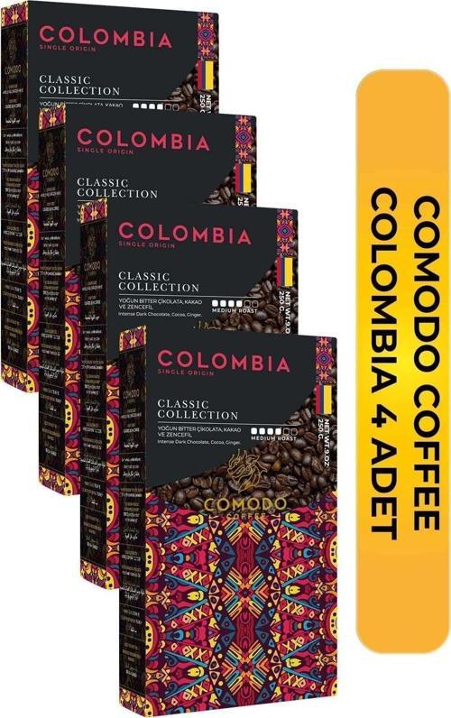 Colombia Premium Gold Selection Çekirdek Filtre Kahve 250Gr x 4 (1000Gr)