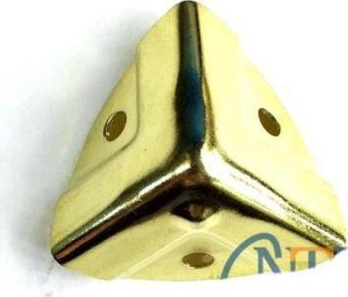 Dekoratif, Kutu, Sandık Köşesi - 35x22 mm, Küçük, Sarı, 1 Adet