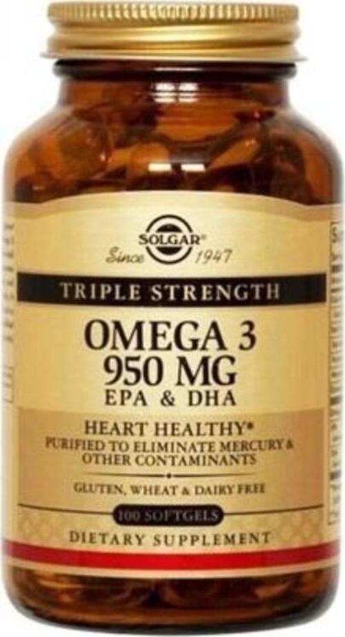 Omega 3 950 Mg 100 Kapsül