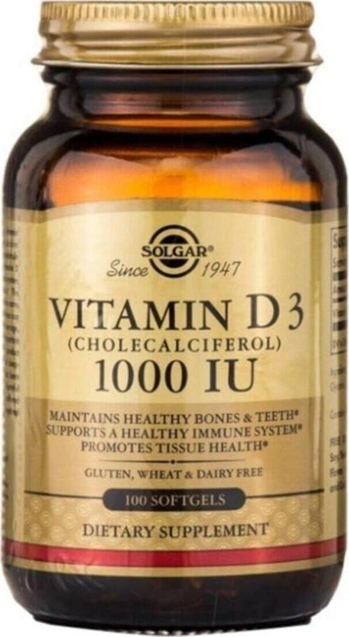 Vitamin D3 1000'Lu 100 Tablet