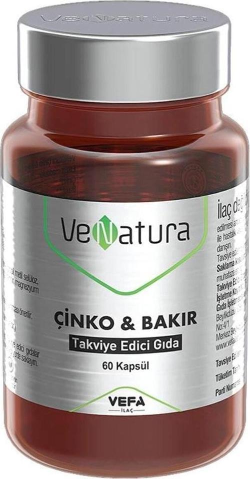 Çinko & Bakır 60 Kapsül