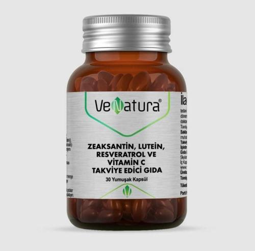 Zeaksantin Lutein Resveratrol Ve Vitamin C 30 Yumuşak Kapsül