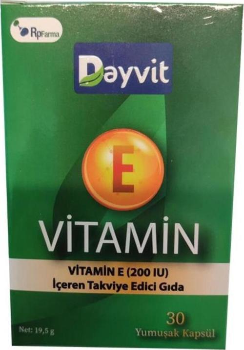 Vitamin E 200 Iu 30 Kapsül