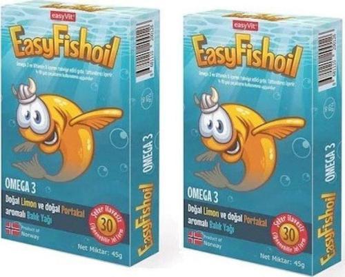 Easy Fish Oil 30 Jel Tablet X 2 Adet