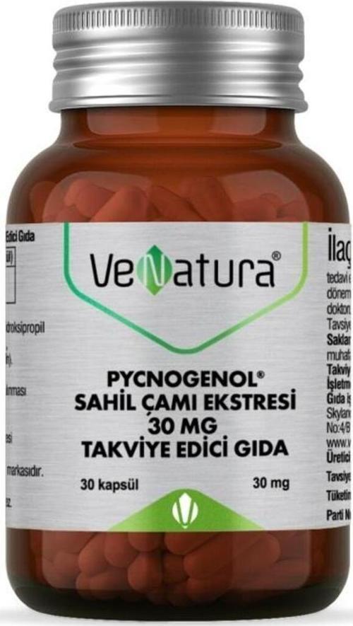 Pycnogenol Sahil Çamı Ekstresi 30 Mg 30 Kapsül
