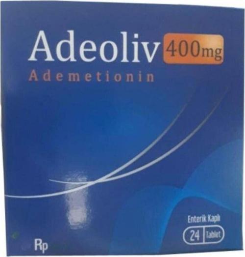Rp Farma Adeoliv 400Mg (Ademetionin) 24 Enterik Tablet