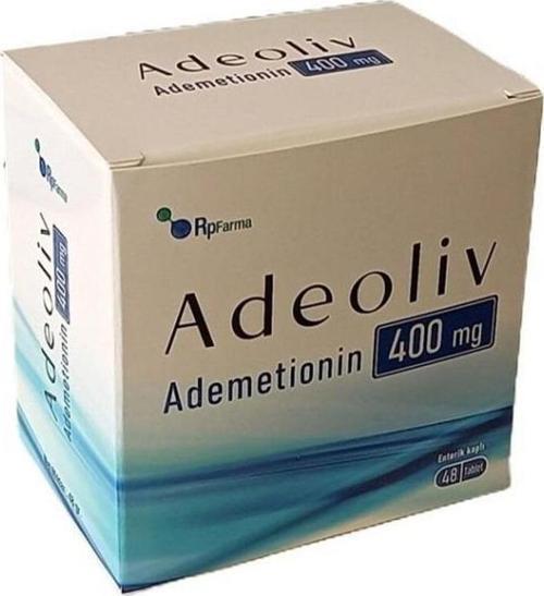 Rp Farma Adeoliv 400Mg (Ademetionin) 48 Enterik Tablet