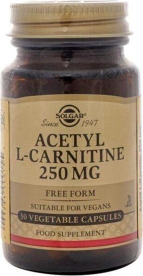 Acetyl L-Carnitine 250 Mg 30 Kapsül