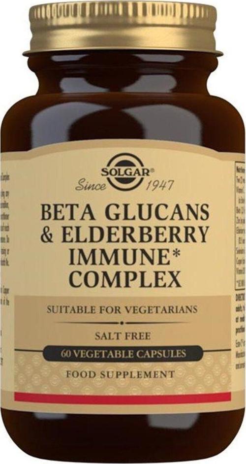 Beta Glucans & Elderberry Immune Complex 60 Kapsül
