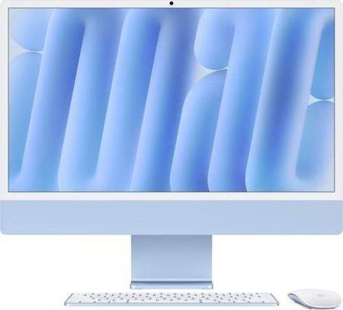 iMac M4 Çip 16GB 256GB SSD macOS 24" All In One Bilgisayar MWUF3TU/A Mavi