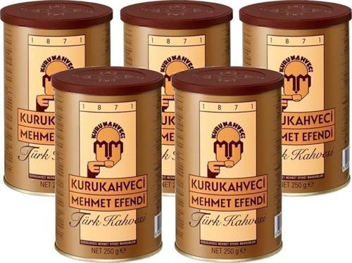 Türk Kahvesi 250 Gr Teneke 5 Adet