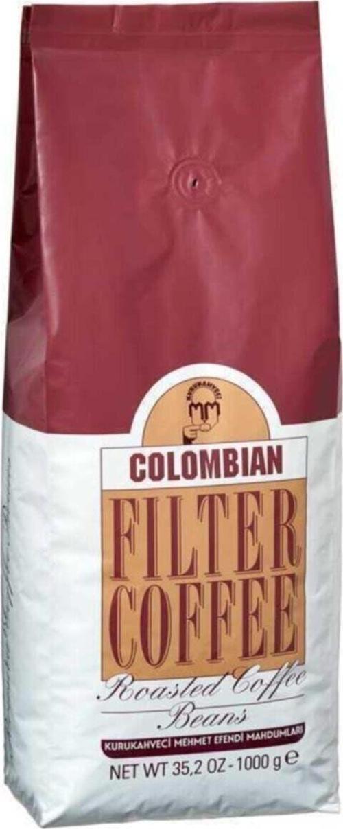 Kuru Kahveci Colombian Çekirdek Kahve 1 Kg