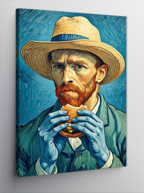 Kanvas Tablo Van Gogh Portresi