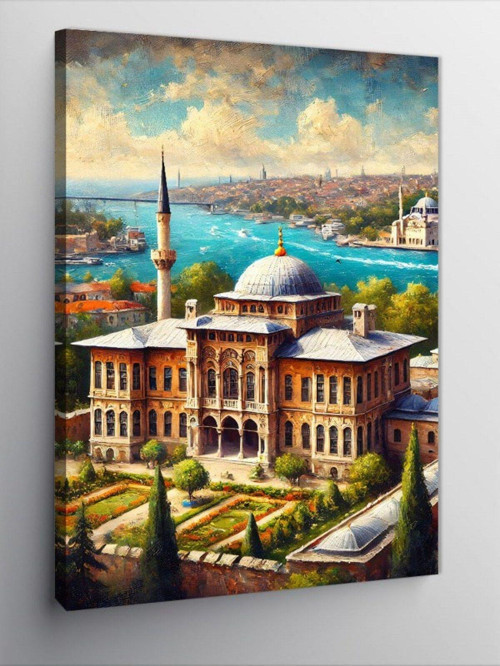 Kanvas Tablo Saraybahçe Manzarası
