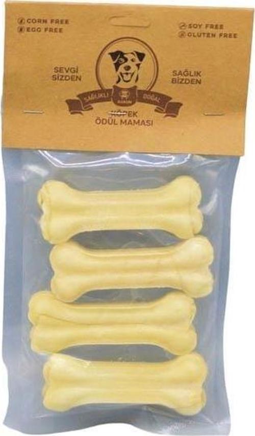 Beyaz Pres Kemik 7,5cm 4'lü