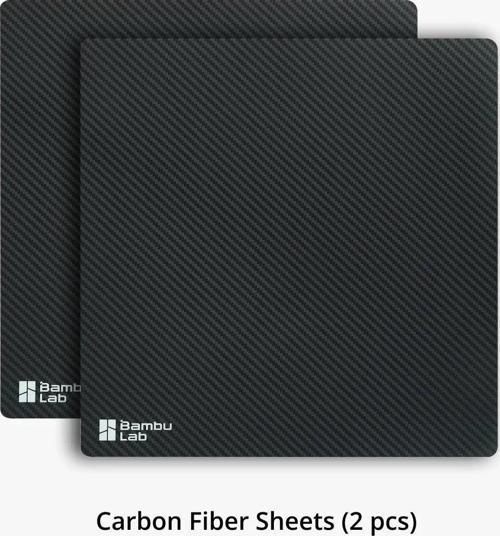 Lab Efektli Tabla Sticker - Karbon Fiber - X1/P1/A1 Serisi