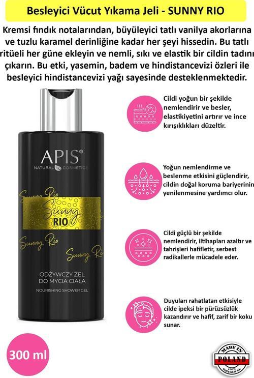 Besleyici Vücut Yıkama Jeli - SUNNY RIO - 300 Ml