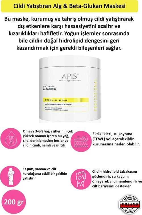 Cildi Yatıştıran Alg & Beta-Glukan Maskesi - 200 Ml