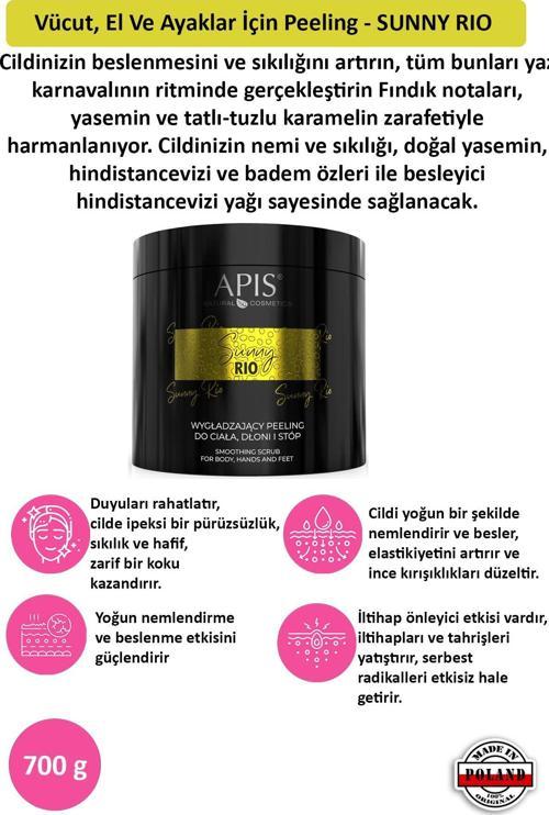 Vücut, El Ve Ayaklar İçin Peeling - SUNNY RIO - 700 G