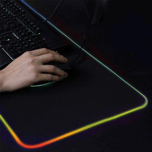 GMP01XL 790x300x3mm RGB Led Aydınlatmalı 12 Farklı Mod XL Gaming Mouse Pad