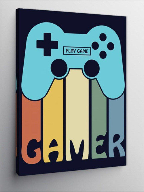 Kanvas Tablo Retro Gamer