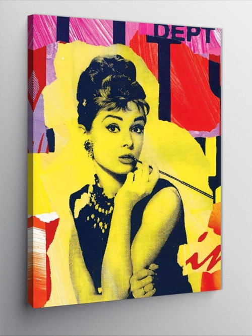 Kanvas Tablo Audrey Hepburn