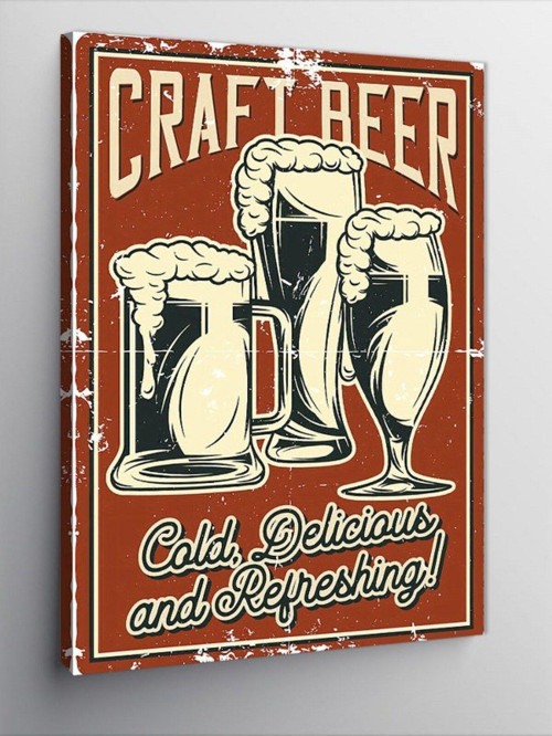 Kanvas Tablo Craft Beer Poster