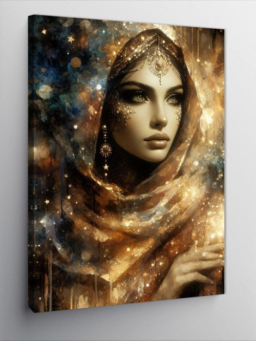 Kanvas Tablo Arap Kadın