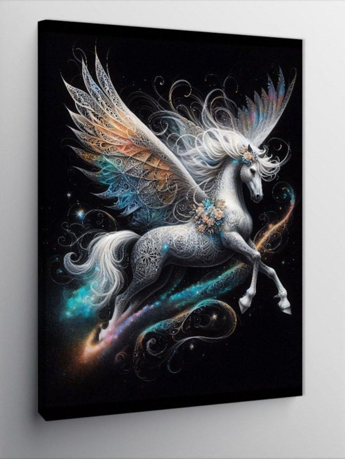 Kanvas Tablo Kanatlı Pegasus At