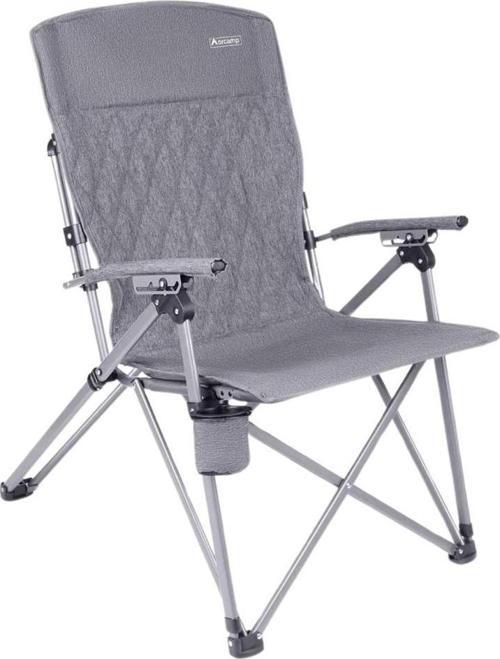 Trono 3 Katlanabilir Kamp Sandalyesi - Orcamp - Kademeli - Gri