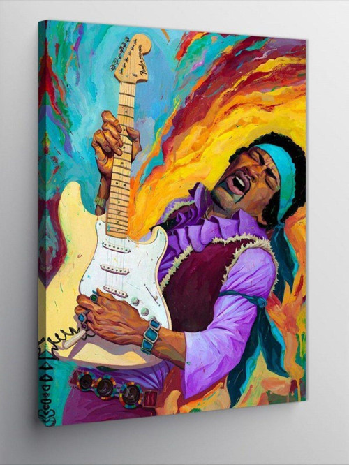 Kanvas Tablo Jimi Hendrix
